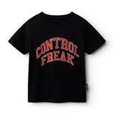 NUNUNU TEAM C.F.  T-SHIRT - BLACK