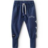 NUNUNU SIDE STAR LIGT PANTS - INDIGO