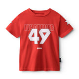 NUNUNU STAR ON 49 T-SHIRT - RED