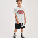 NUNUNU TEAM C.F.  T-SHIRT - WHITE