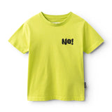 NUNUNU OH NO! T-SHIRT - HOT LIME