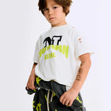 NUNUNU HUMAN T-SHIRT - WHITE