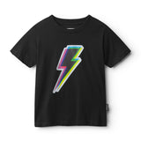 NUNUNU DIZZY BOLT T-SHIRT - BLACK