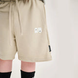 NUNUNU SPOOKY SHORTS - SMOKEY NATURAL