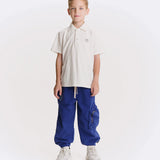 NUNUNU OLD SCHOOL POLO SHIRT - WHITE