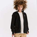 NUNUNU LOVE NU ZIP HOODIE - BLACK