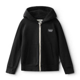 NUNUNU LOVE NU ZIP HOODIE - BLACK