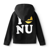 NUNUNU LOVE NU ZIP HOODIE - BLACK