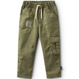 NUNUNU SPLASH CARGO PANT - OLIVE