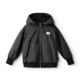 NUNUNU BASIC COZY JACKET - BLACK