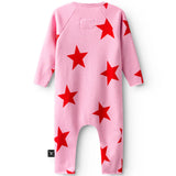 NUNUNU HUMAN BEING OVERALL - SUPER PINK