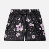 THE DRIP SHOP BANDANA BLOOM SHORTS