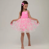 PETITE HAILEY STRAPPED TUTU DRESS - PINK