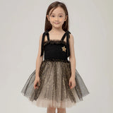 PETITE HAILEY HANNA TUTU DRESS- BLACK