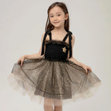 PETITE HAILEY HANNA TUTU DRESS- BLACK