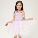 PETITE HAILEY HANNA TUTU DRESS- PURPLE