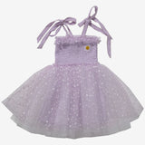 PETITE HAILEY HANNA TUTU DRESS- PURPLE