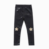 PETITE HAILEY DISCO LEGGING - BLACK