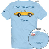 MC2 SAINT BARTH T-SHIRT - BABY BLUE SPORTS CAR