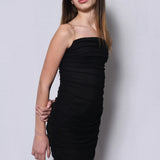 KATIE J PAMELA DRESS - BLACK