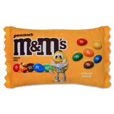 ISCREAM PEANUT M & M PACKAGING FLEECE PILLOW