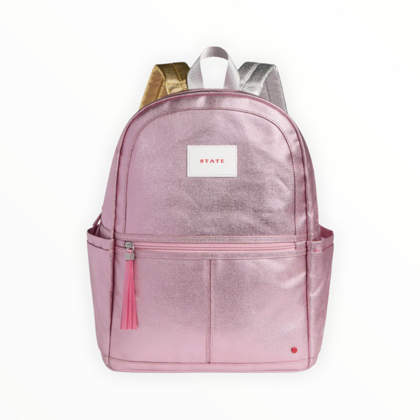 STATE KIDS TRAVEL KANE - METALLIC PINK/SILVER
