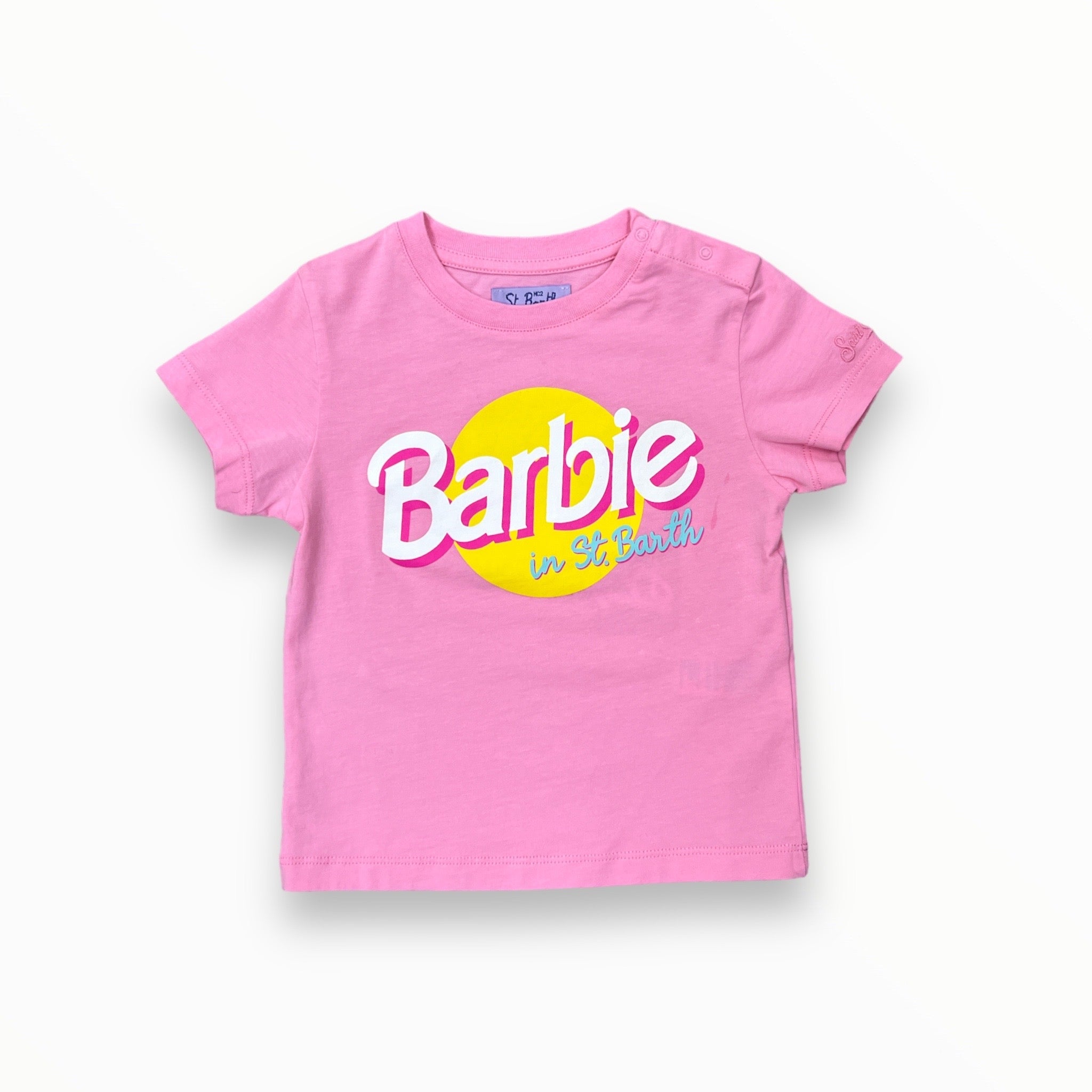 MC2 SAINT BARTH BARBIE IN ST. BARTH T-SHIRT - PINK