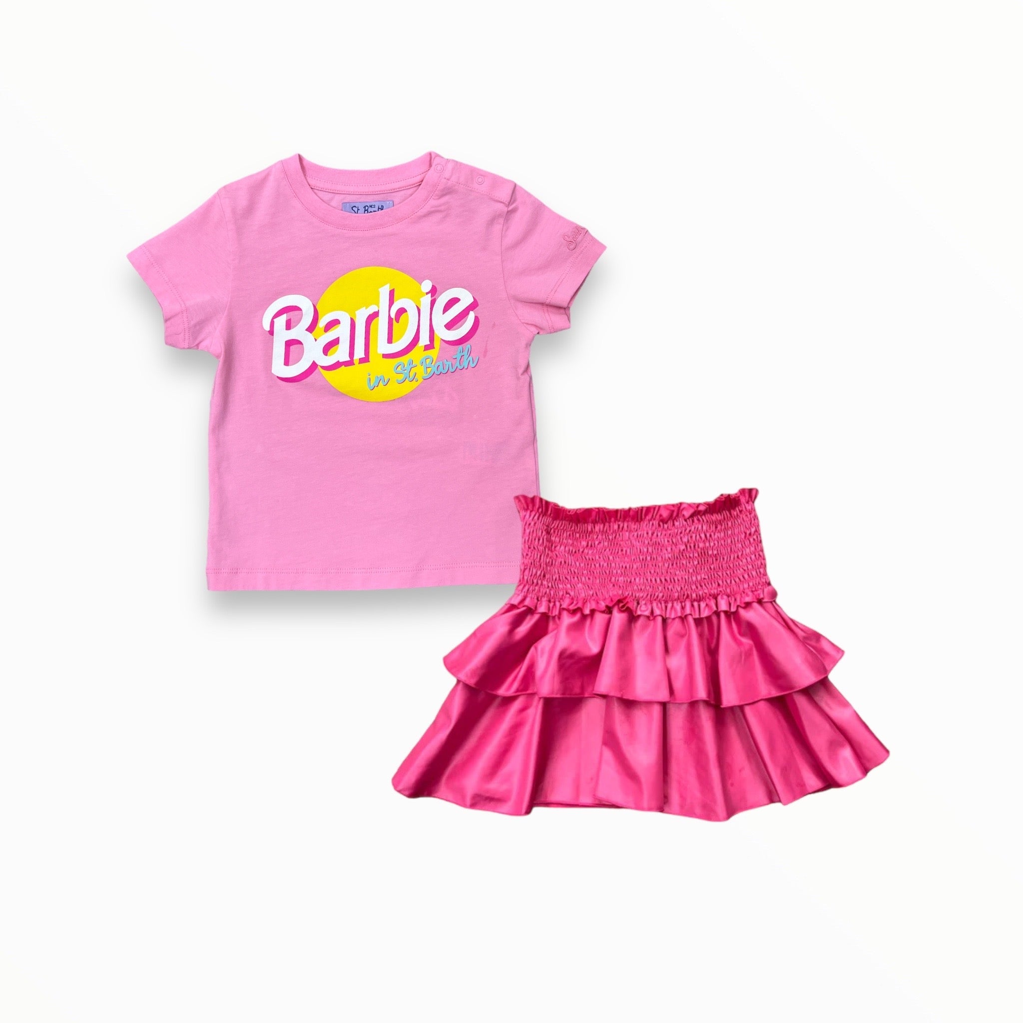 MC2 SAINT BARTH BARBIE IN ST. BARTH T-SHIRT - PINK