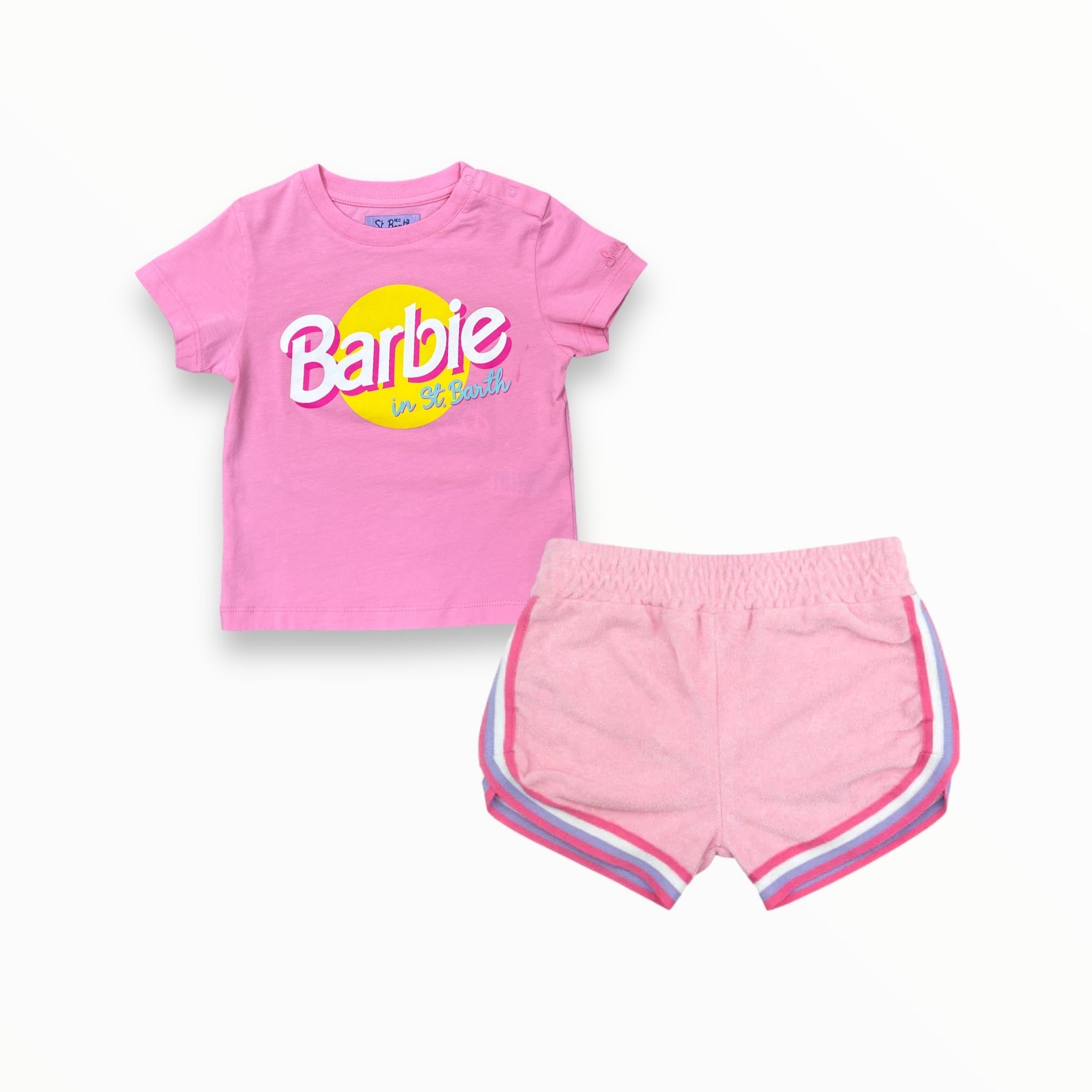 MC2 SAINT BARTH BARBIE IN ST. BARTH T-SHIRT - PINK