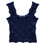 KATIE J TWEEN MAIZIE TOP - NAVY
