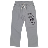 TINY WHALES STOKED PANT - GRAY