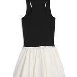 KATIE J TWEEN QUEENIE DRESS - BLACK/WHITE