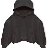 KATIE J TWEEN RYNA BUBBLE HOODIE - CHARCOAL