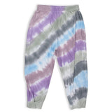 FAIRWELL PIN TUCK SWEATSHIRT AND SWEATPANT SET - LILAC STRIPE
