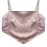 KATIE J TWEEN SASHA HANDKERCHIEF TOP - BABY PINK