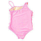 SHADE CRITTERS PAILLETTE PINK ONE SHOULDER ONE PIECE SWIMSUIT