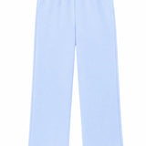 KATIE J TWEEN RYAN BUBBLE HOODIE AND SHANE WIDELEG PANT - SERENE BLUE
