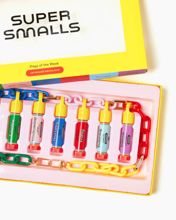 SUPER SMALLS DAYS OF THE WEEK LIP BALM SET