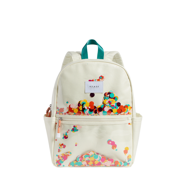 STATE KIDS TRAVEL KANE - METALLIC | RAINBOW SEQUINS
