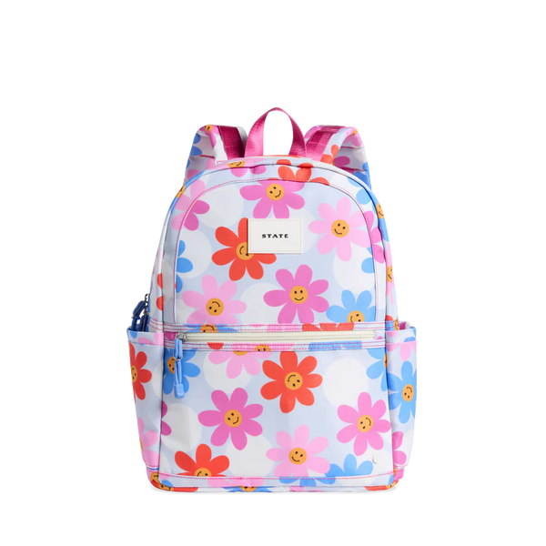 STATE KANE KIDS DOUBLE POCKET - Recycled Polyester Canvas | DAISIES