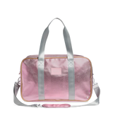 STATE ROCKAWAY DUFFLE - METALLIC PINK