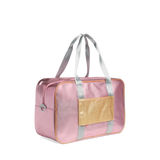 STATE ROCKAWAY DUFFLE - METALLIC PINK
