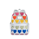 STATE KANE KIDS DOUBLE POCKET BACKPACK - FUZZY HEARTS
