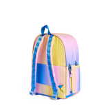 STATE KANE KIDS DOUBLE POCKET LARGE BACKPACK - BLUE/PINK/YELLOW GRADIENT