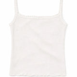 KATIE J TWEEN SUSAN TANK - WHITE