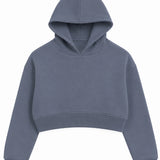 KATIE J TWEEN SUTTON HOODIE AND WIDE LEG SWEATS SET - SLATE