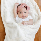SARANONI LUSH BLANKET - NATURAL