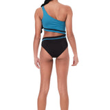 SUBMARINE SWIM DETAILS 1 PC - BLUE/BLACK