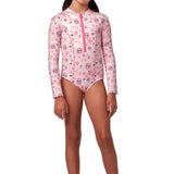 SUBMARINE SWIM SCOOBA DOO 1PC - HAPPY HIPPIE PINK