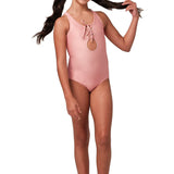 SUBMARINE SWIM SLEEK 1 PC - ROSE GLITTER